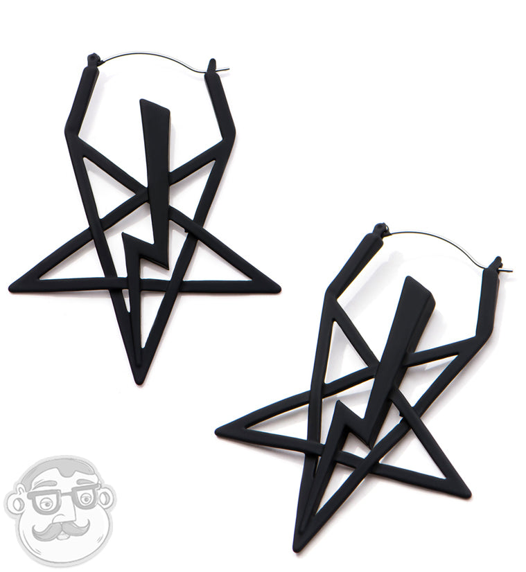 Priest Sigil Plug Hoops