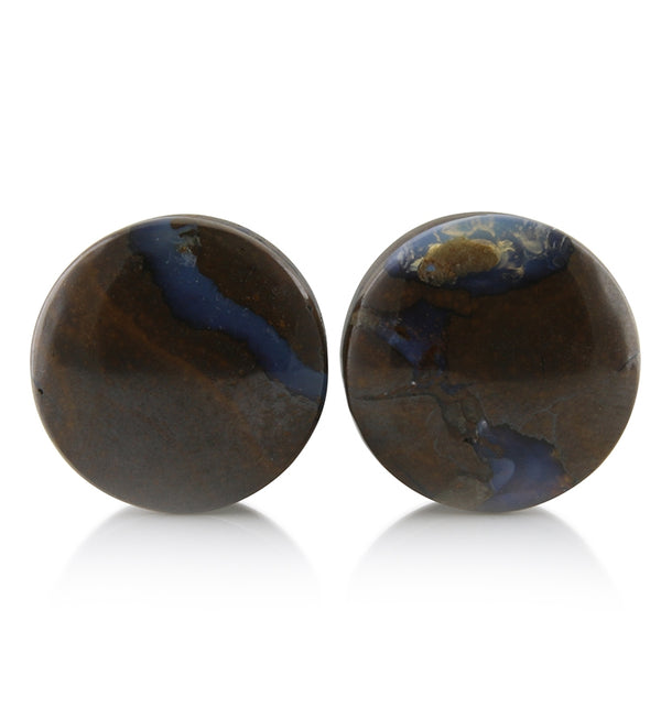 Boulder Opal Plugs 3/4 Inch (19mm) Version 1