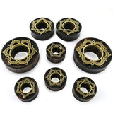 Brass Florid Areng Wooden Tunnels