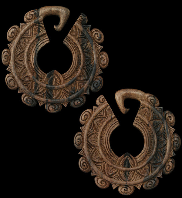 Bullion Areng Wooden Ear Weights