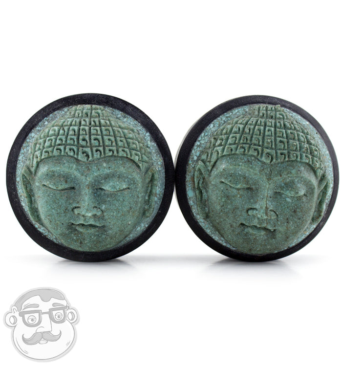 32 mm wood plugs filled with epoxy resin. Plugs with koi carps. Buddha plugs. Om outlet plugs. Meditative and pacified plugs