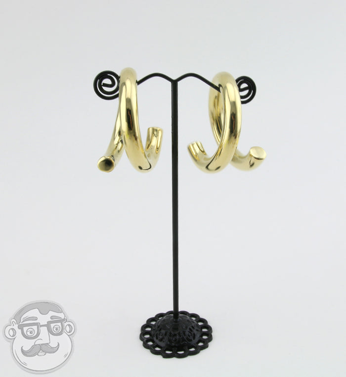 Siren Brass Ear Weights on sale