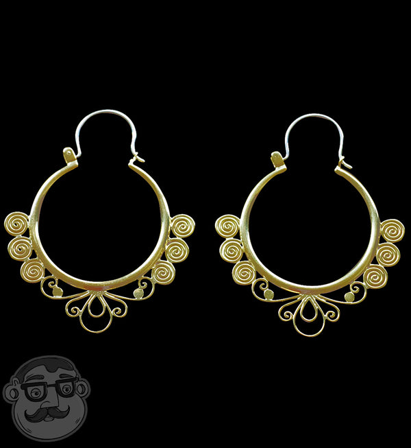 ornate-eyelet-plug-hoop-earrings