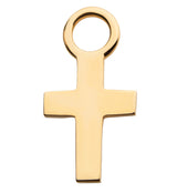 14kt Gold Cross Charm