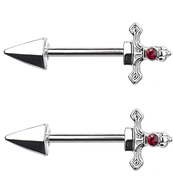 Dagger Nipple Ring