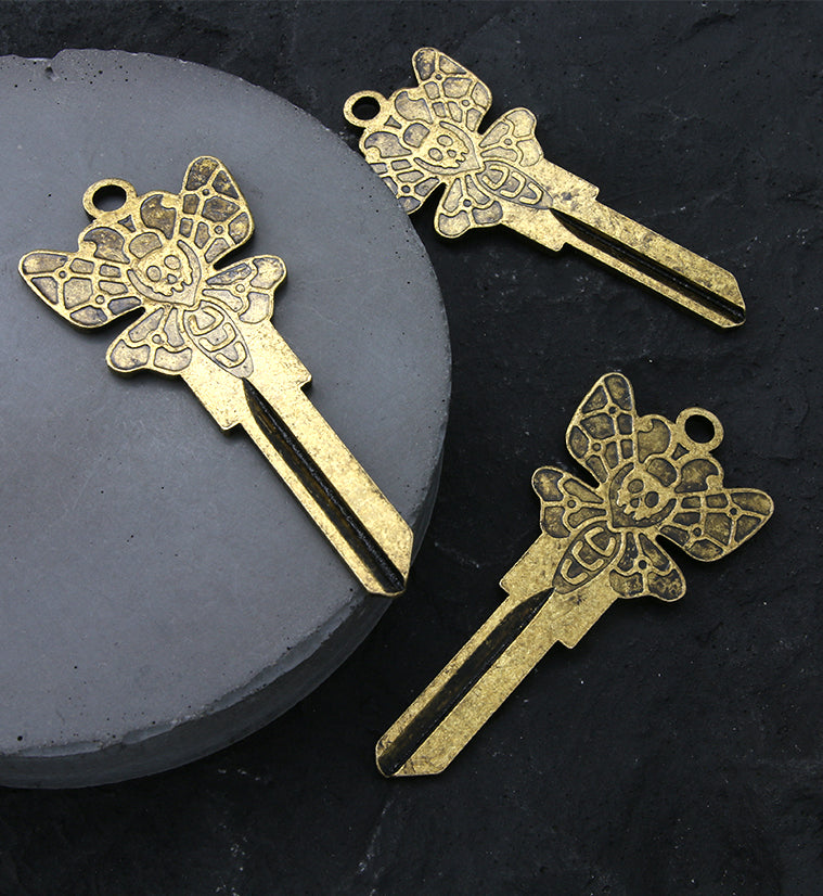 Death Moth Brass Key