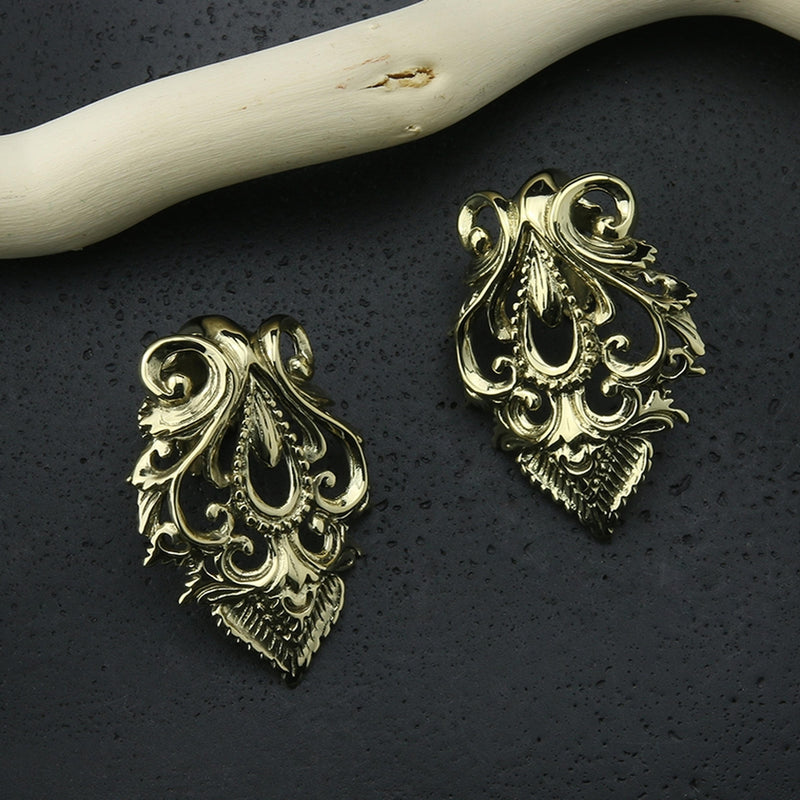 Gaudy Brass Ear Weights