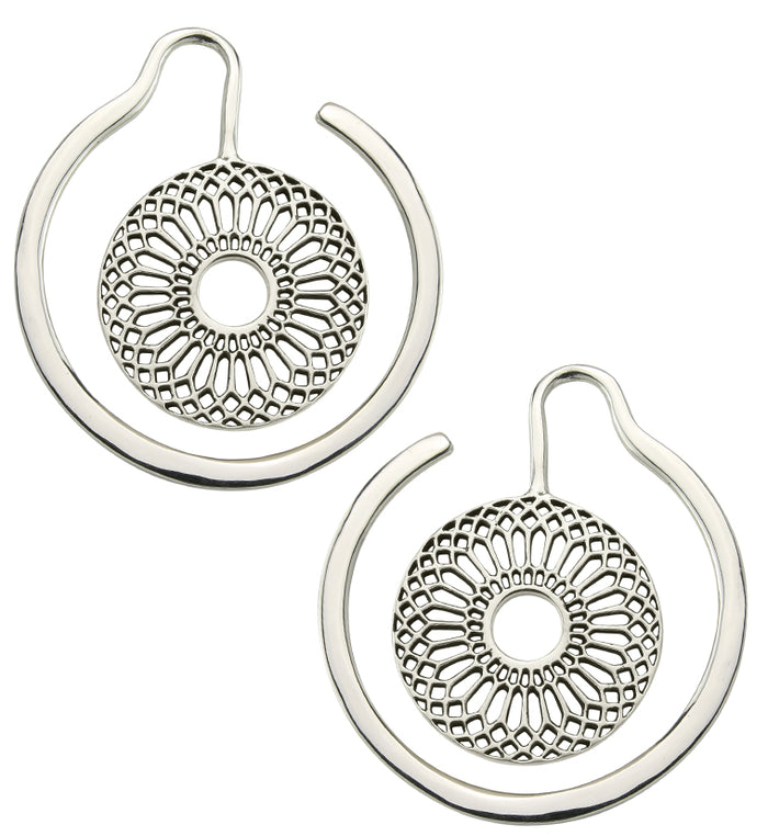 Geo Flower cheapest Brass Ear Weights