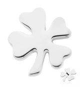 Lucky Clover Titanium Internally Threaded Top