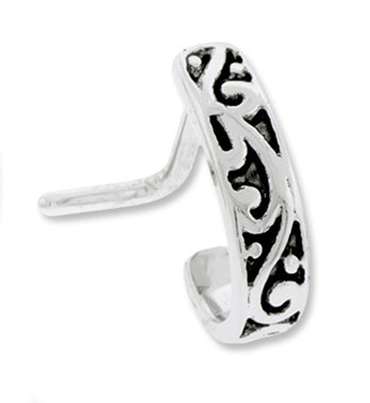 18G Filigree Nose Curve Ring