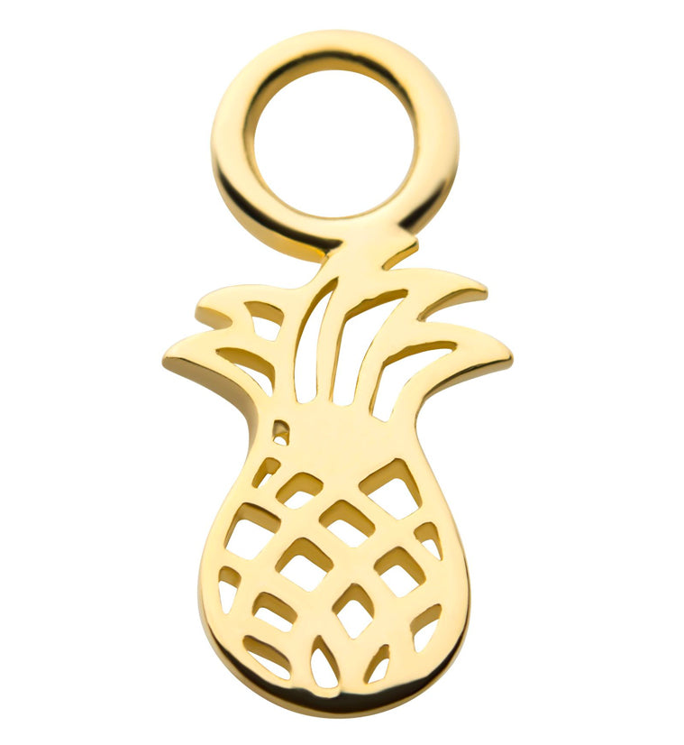 14kt Gold Pineapple Charm