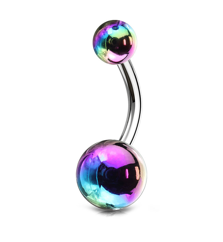 Rainbow Ory Belly Button Ring | UrbanBodyJewelry.com