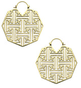 Sayagata Brass Hangers / Earrings