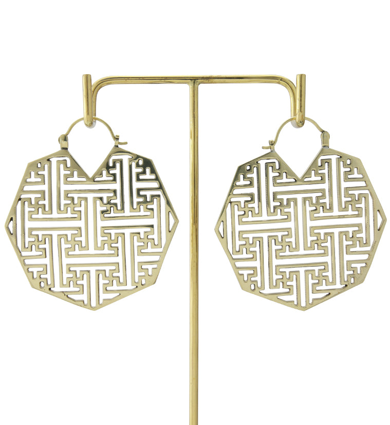 Sayagata Brass Hangers / Earrings