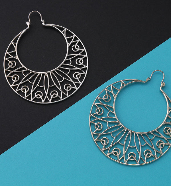 Silver Regalia Titanium Hangers - Earrings