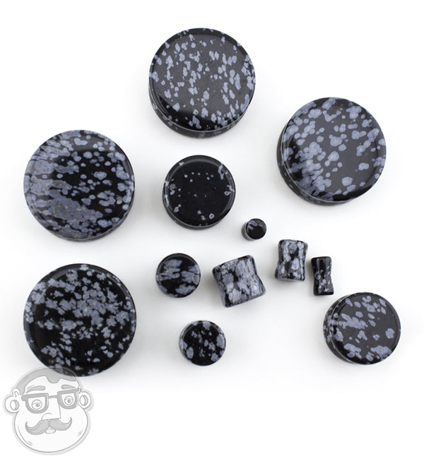 Snowflake Obsidian Stone Plugs