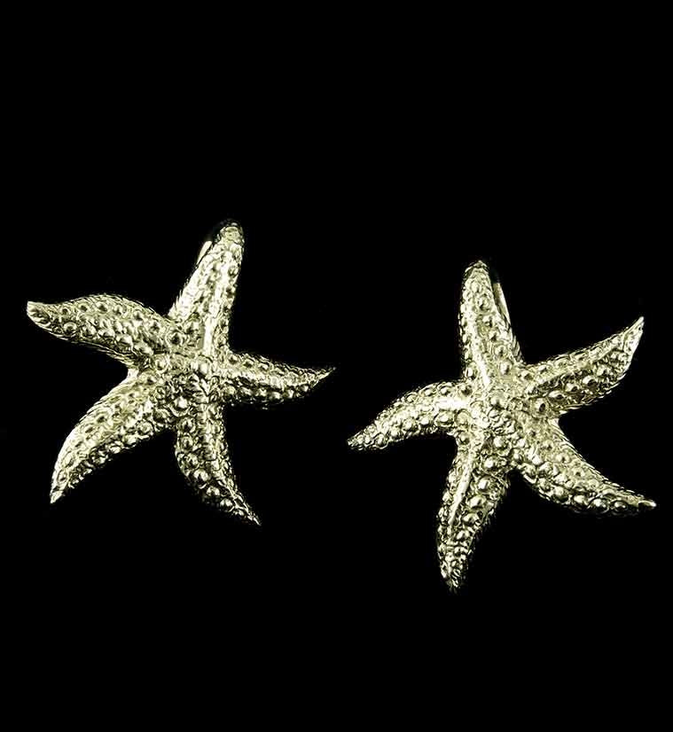 Starfish Brass Ear Weights