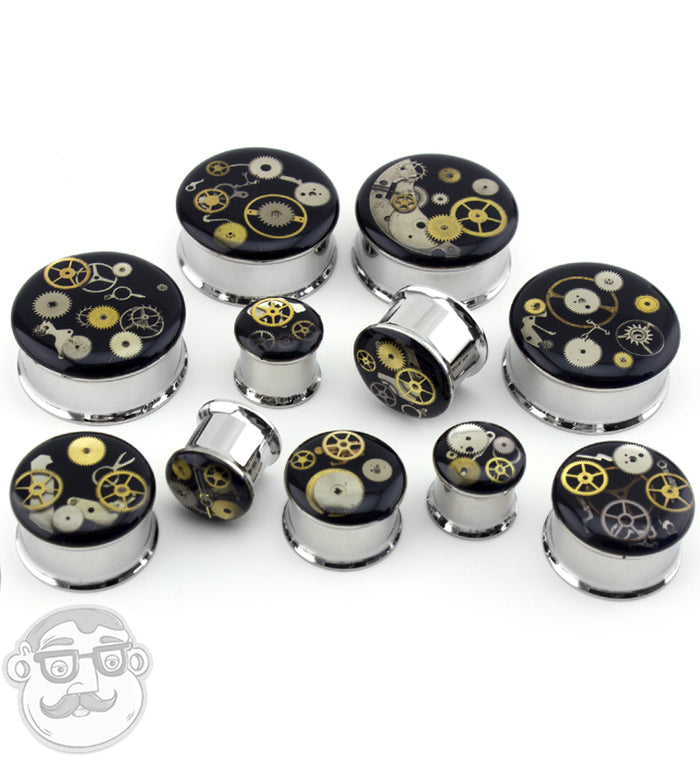 Steampunk ear gauges store