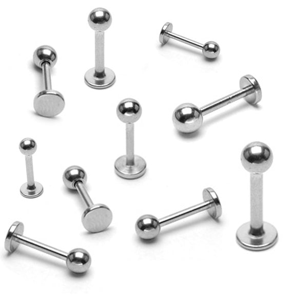 Stainless Steel Labret Ball