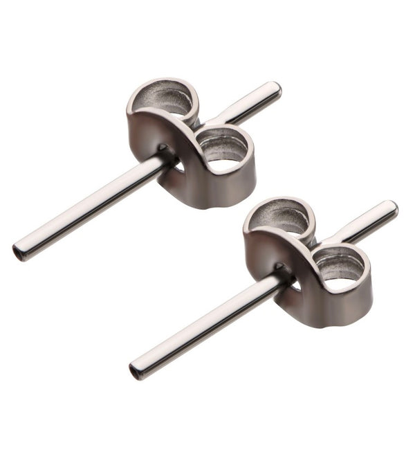 20G Titanium Threadless Earring Posts