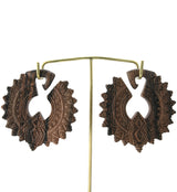 Tribal Areng Wooden Ear Weights