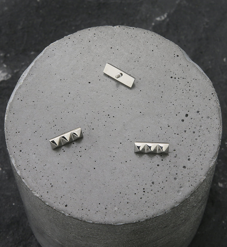 Triple Poly Stud Internally Threaded Titanium Top