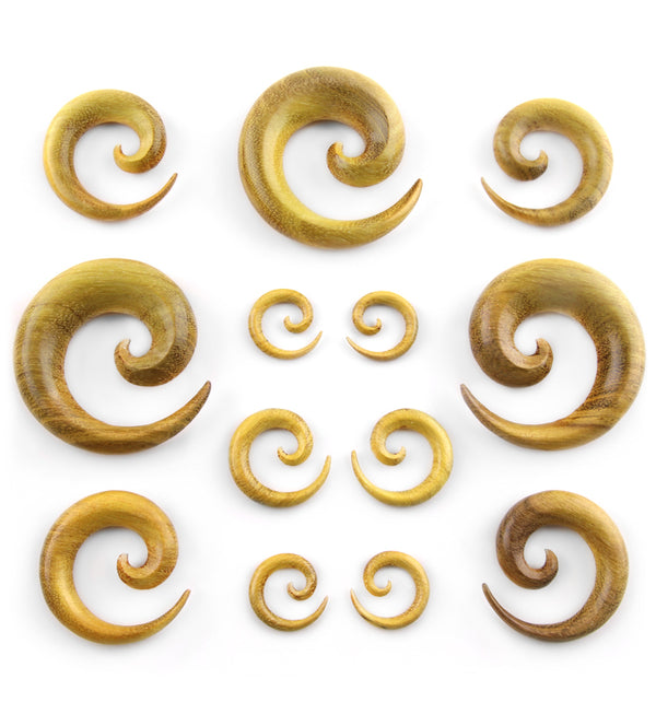 Jackfruit Wooden Spirals